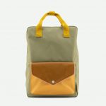 Mochila Envelope Large - Map Green | Sticky Lemon