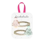 Ganchos do Cabelo - Shimmer Xmas Tree | Rockahula Kids