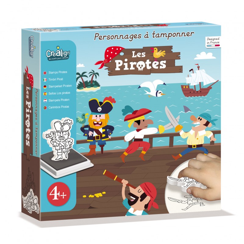 Carimbos - Piratas | CreaLign