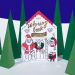 Livro para Colorir - A Oficina do Pai Natal | Omy