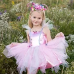 Disfarce - Vestido Borboleta da Floresta com Bandolete 5-6 Anos | Great Pretenders