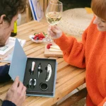 Kit para vinho - Um vinhito contigo... e tudo resolvido! | Mr Wonderful