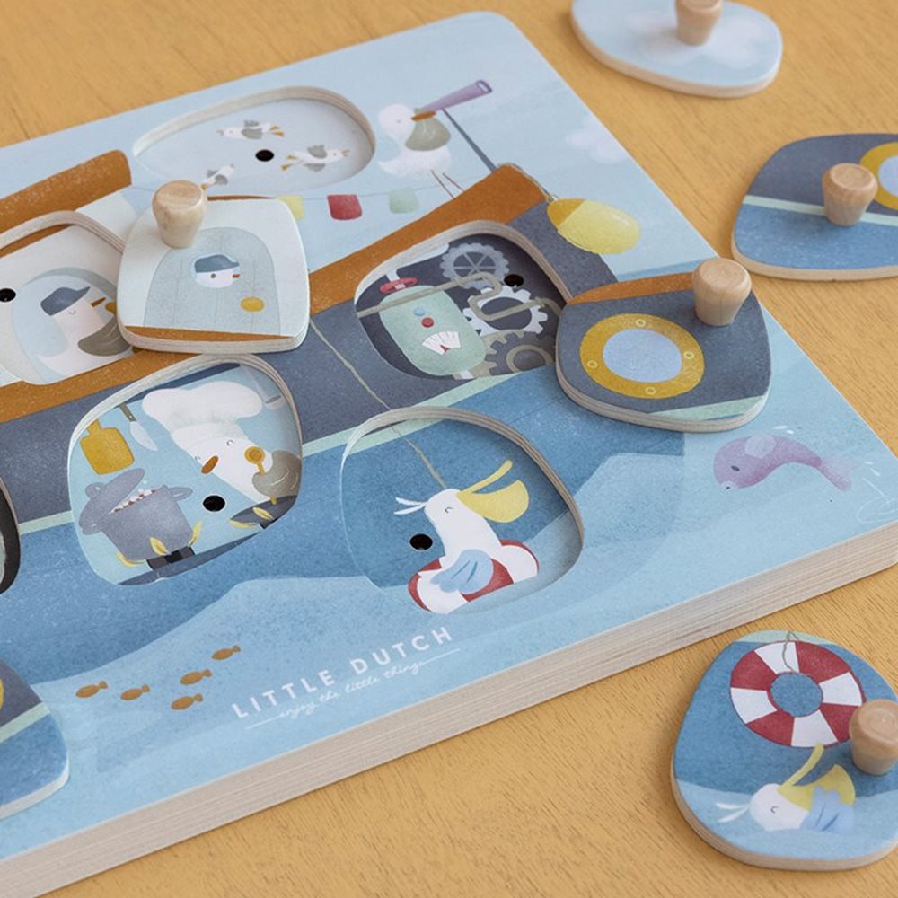 Puzzle de Sons - Sailors Bay | Little Dutch - Image 3