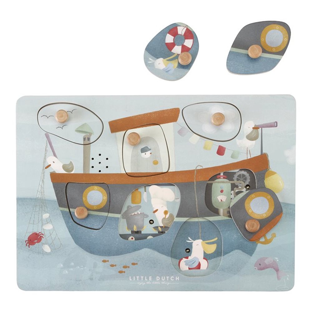 Puzzle de Sons - Sailors Bay | Little Dutch - Image 5