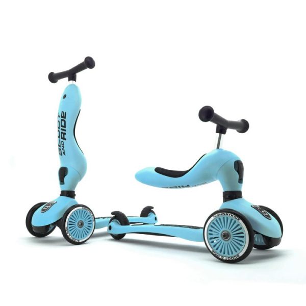 Trotinete Evolutiva Highwaykick One – Blueberry | Scoot and Ride