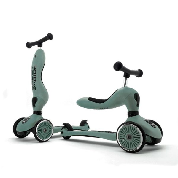 Trotinete Evolutiva Highwaykick One – Forest | Scoot and Ride