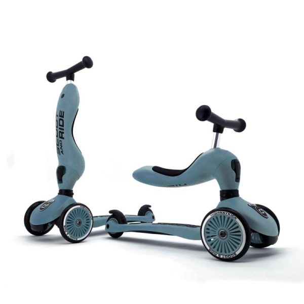 Trotinete Evolutiva Highwaykick One – Steel | Scoot and Ride