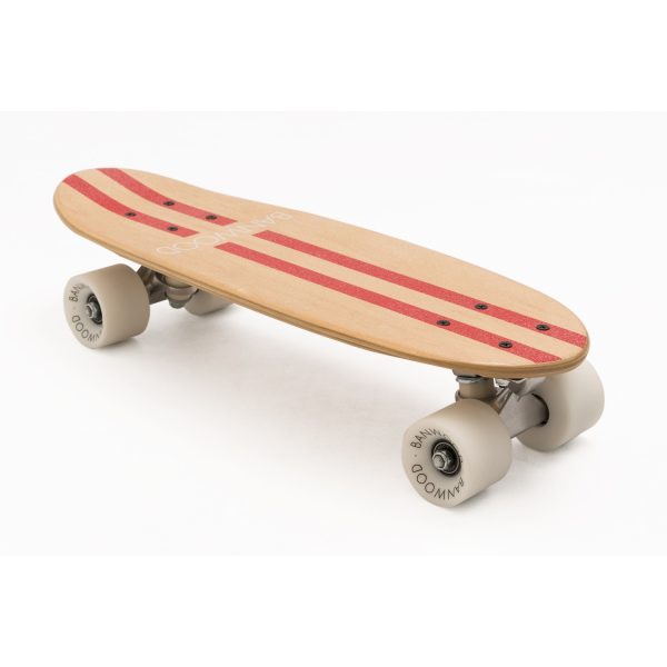 Skateboard Riscas Vermelhas | Banwood