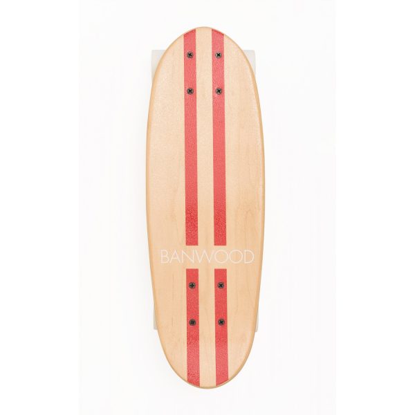 Skateboard Riscas Vermelhas | Banwood