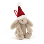 Peluche Enfeite de Natal - Coelho - 13cm | Jellycat