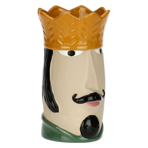 Vaso de Cerâmica Iguardinghi – Rei – 26cm