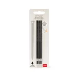 Recarga para Caneta de Gel Apagável - Preto - Set de 3 Unidades | Legami