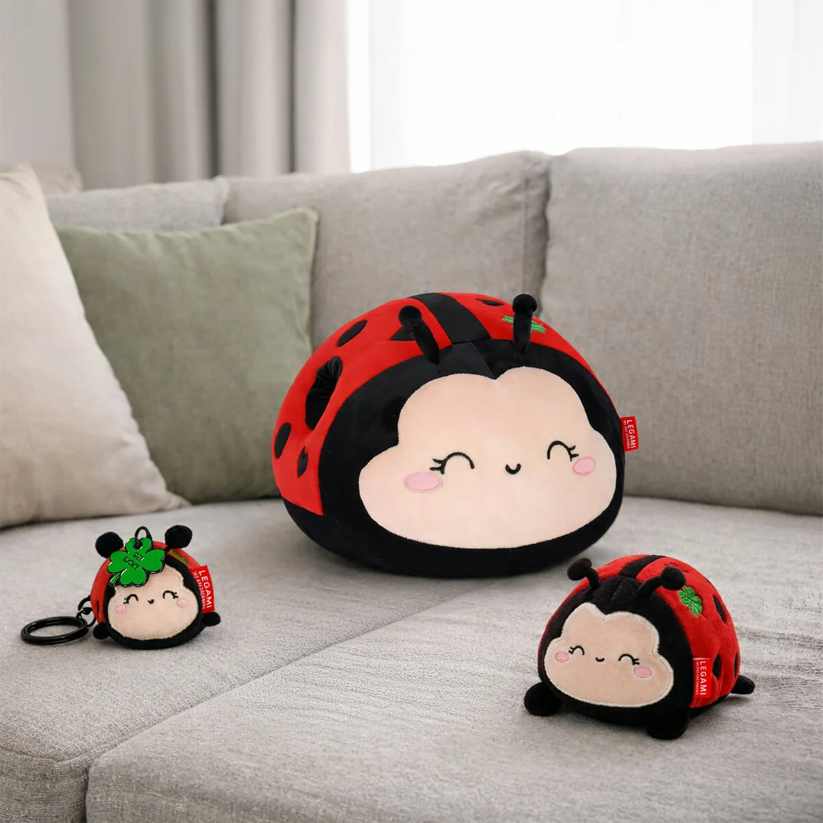 Mini Peluche Super Macio - Joaninha | Legami - Image 4