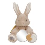 Peluche de Atividades Coelho Bege para Bebé | Little Dutch