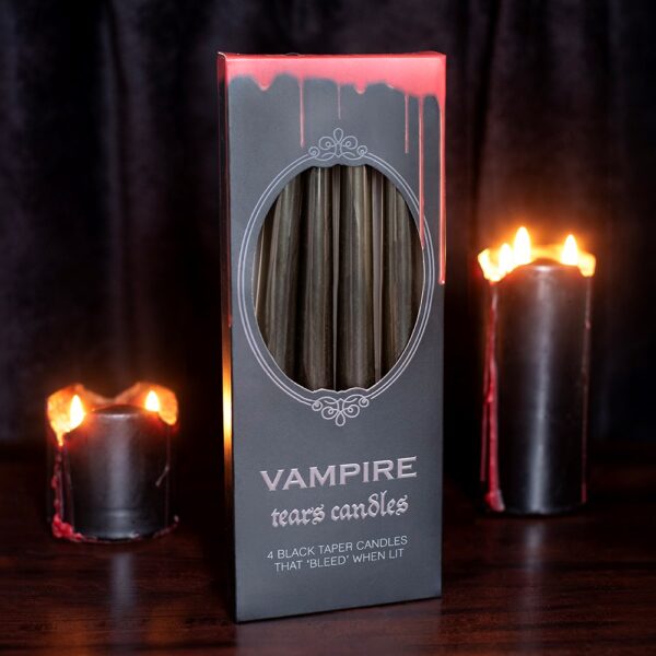 Conjunto de 4 Velas Lágrimas de Vampiro