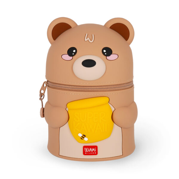 Porta-canetas de silicone Ursinho Super Kawaii | Legami