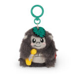 Porta-chaves de peluche Gorila Tiny Super Soft | Legami