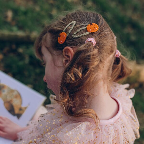 Ganchos de Cabelo Pequenas Abóboras | Rockahula Kids
