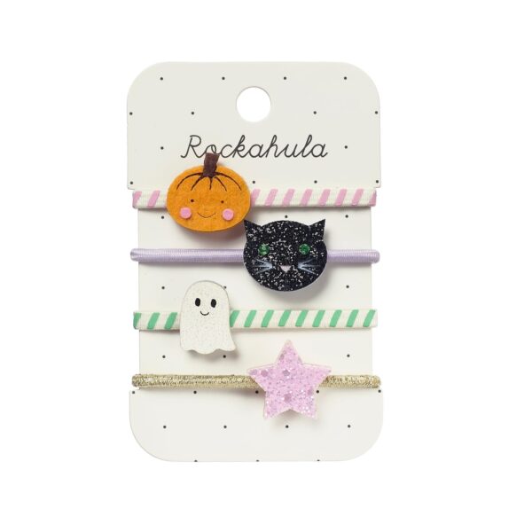 Elásticos de Cabelo Spooky Cute — Conjunto de 4 | Rockahula Kids