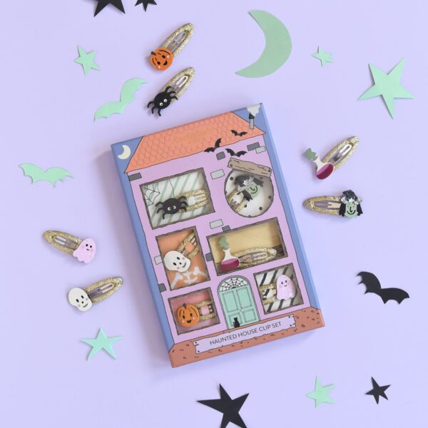 Ganchos de Cabelo Casa Assombrada — Conjunto de Oferta | Rockahula Kids
